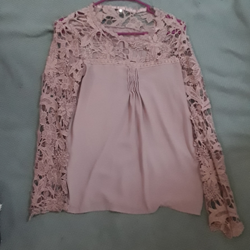 Long sleeve blouse